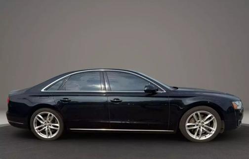 Black 2015 Audi A8 3.0T