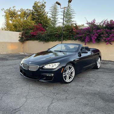 Black 2015 BMW 650 i