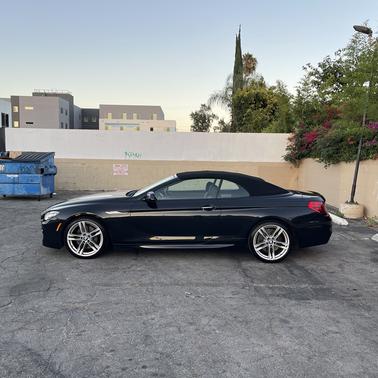 Black 2015 BMW 650 i