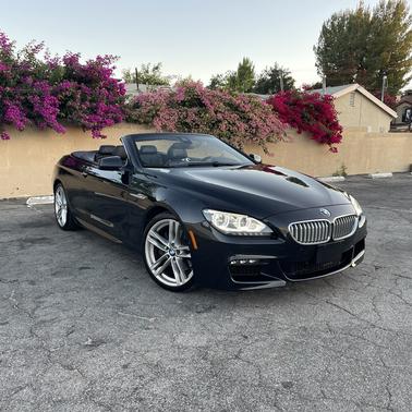 Black 2015 BMW 650 i