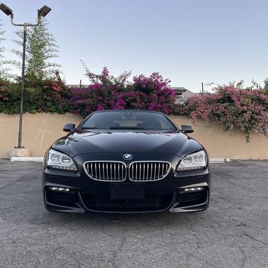 Black 2015 BMW 650 i