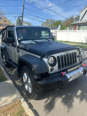 Silver 2008 Jeep Wrangler X