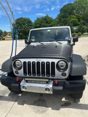 Silver 2008 Jeep Wrangler X