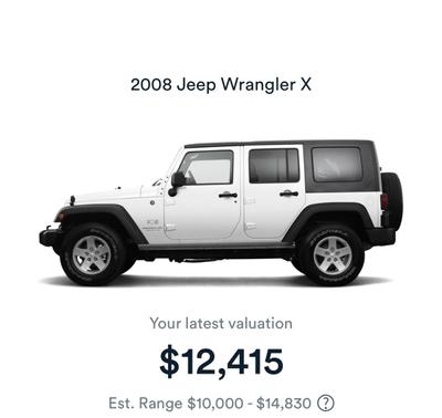 Silver 2008 Jeep Wrangler X