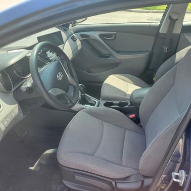 Blue 2014 Hyundai ELANTRA SE