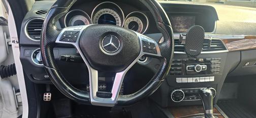 White 2013 Mercedes-Benz C-Class C 300 4MATIC Sport