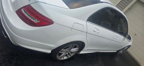 White 2013 Mercedes-Benz C-Class C 300 4MATIC Sport