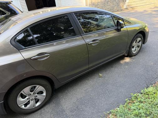 Brown 2013 Honda Civic LX