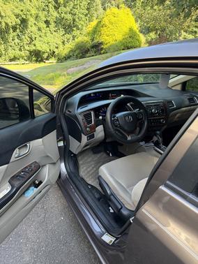 Brown 2013 Honda Civic LX