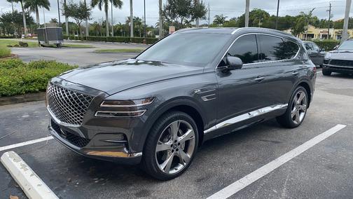 Gray 2021 Genesis GV80 3.5T