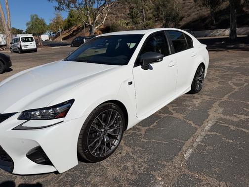 White 2016 Lexus GS F Base