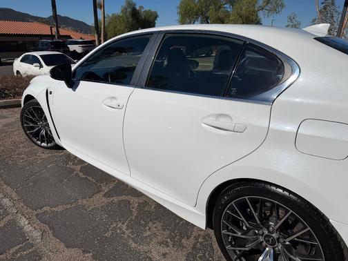 White 2016 Lexus GS F Base