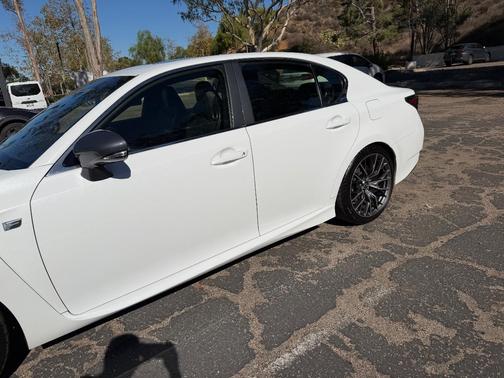 White 2016 Lexus GS F Base