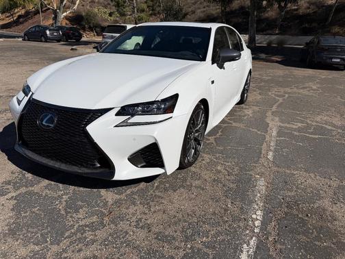 White 2016 Lexus GS F Base