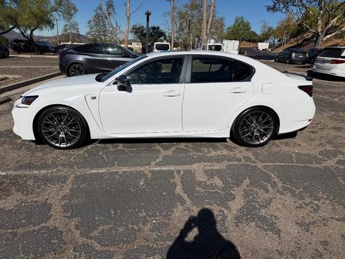 White 2016 Lexus GS F Base
