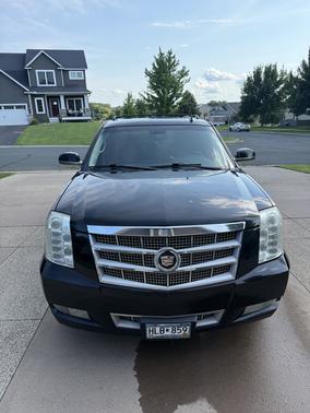 Black 2009 Cadillac Escalade ESV Platinum Edition