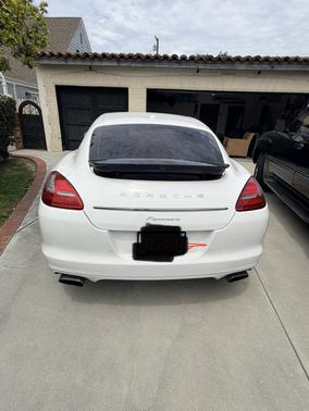 White 2012 Porsche Panamera Panamera