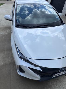 White 2020 Toyota Prius Prime XLE