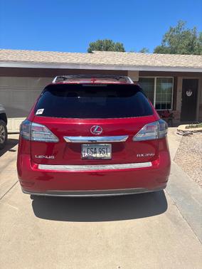 Red 2010 Lexus RX 350 Base