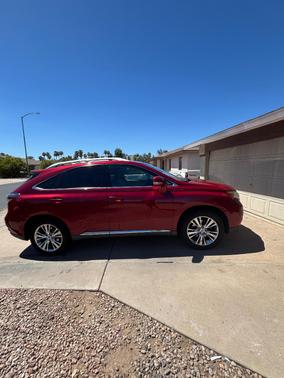 Red 2010 Lexus RX 350 Base