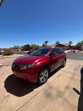Red 2010 Lexus RX 350 Base