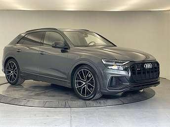 Gray 2021 Audi Q8 55 Premium Plus