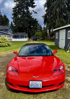 Red 2005 Chevrolet Corvette Base