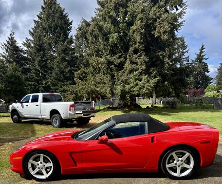 Red 2005 Chevrolet Corvette Base