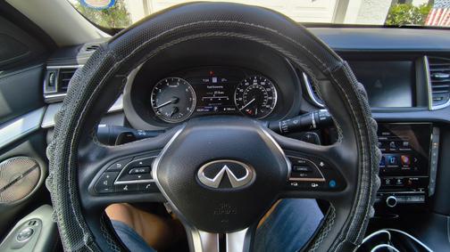 Gray 2021 INFINITI QX50 SENSORY