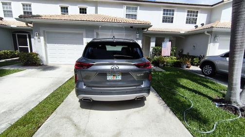 Gray 2021 INFINITI QX50 SENSORY