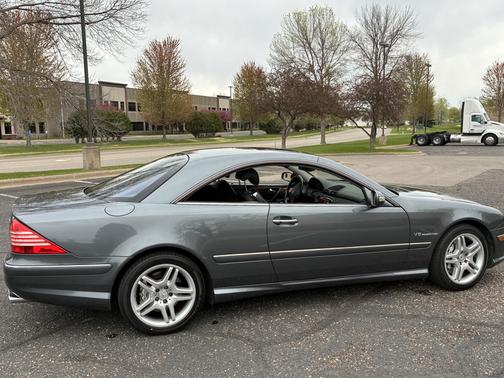 Gray 2005 Mercedes-Benz CL-Class CL55 AMG
