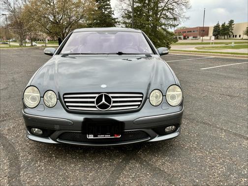 Gray 2005 Mercedes-Benz CL-Class CL55 AMG