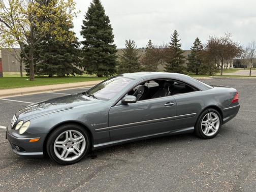 Gray 2005 Mercedes-Benz CL-Class CL55 AMG