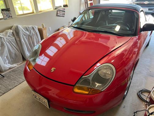 Red 2000 Porsche Boxster Boxster