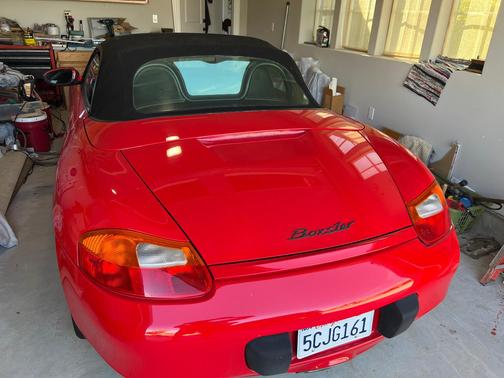 Red 2000 Porsche Boxster Boxster
