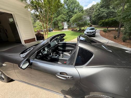 Gray 2019 Mazda MX-5 Miata RF Grand Touring