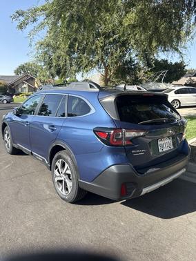 Blue 2022 Subaru Outback Limited