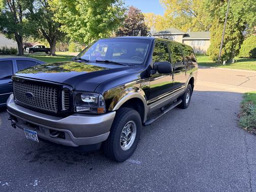 Black 2004 Ford Excursion Eddie Bauer