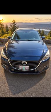 Blue 2017 Mazda Mazda3 Touring 2.5