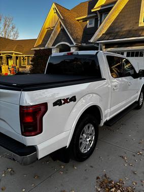 White 2016 Ford F-150 Lariat
