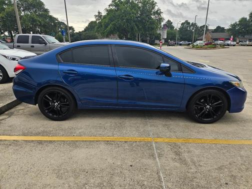 Blue 2014 Honda Civic LX
