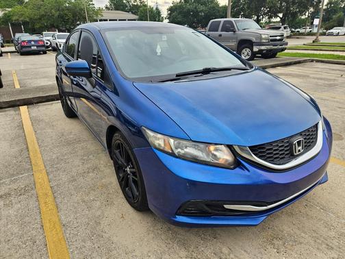 Blue 2014 Honda Civic LX