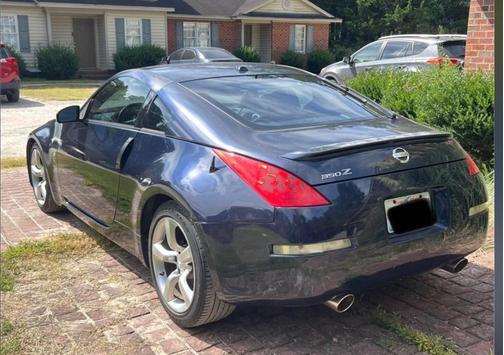 Blue 2008 Nissan 350Z Touring