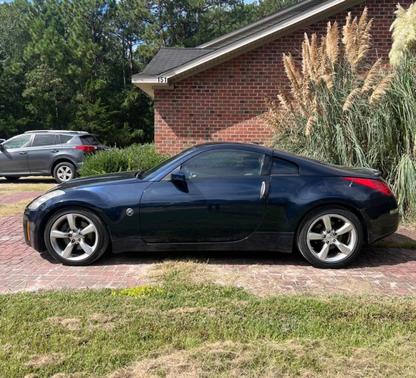 Blue 2008 Nissan 350Z Touring