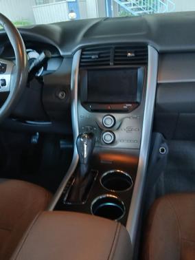 Red 2012 Ford Edge SEL