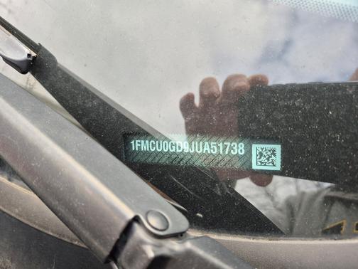 Silver 2018 Ford Escape SE