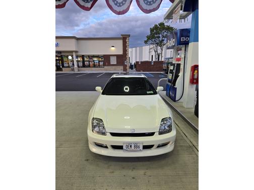 White 2001 Honda Prelude Type SH