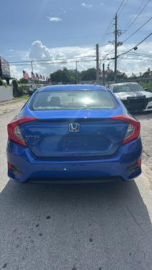 Blue 2017 Honda Civic LX