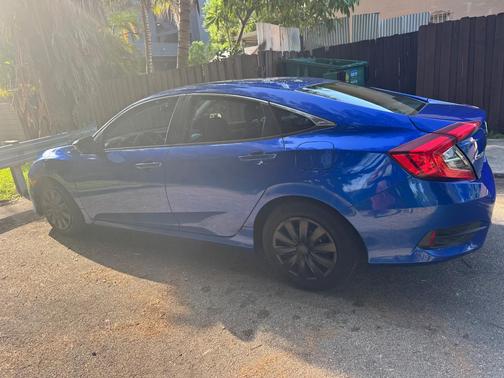Blue 2017 Honda Civic LX