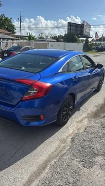 Blue 2017 Honda Civic LX